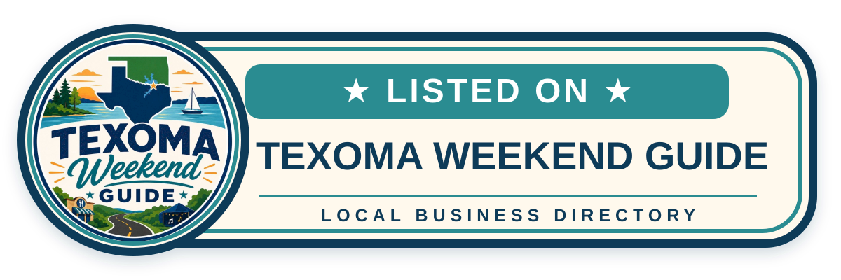 Horizontal Listed on Texoma Weekend Guide badge
