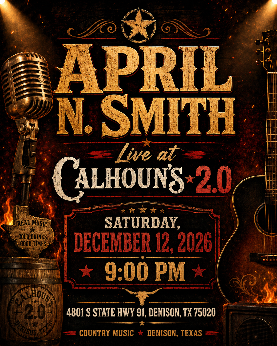 April N. Smith flyer