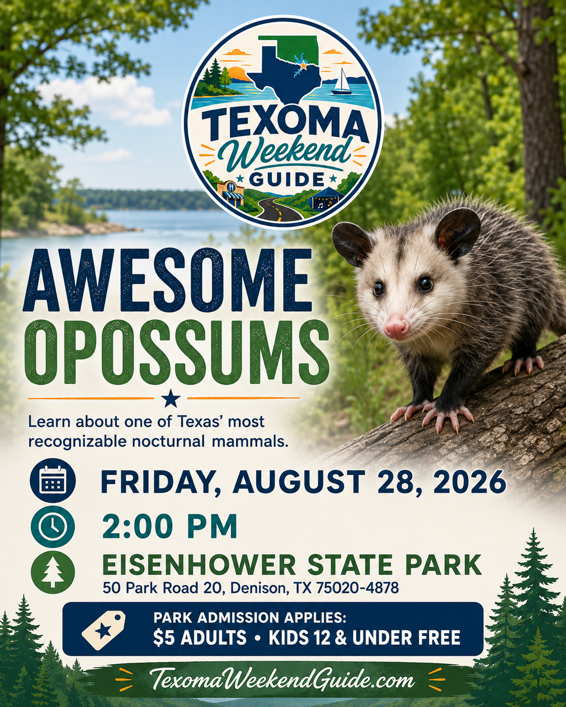 Awesome Opossums flyer