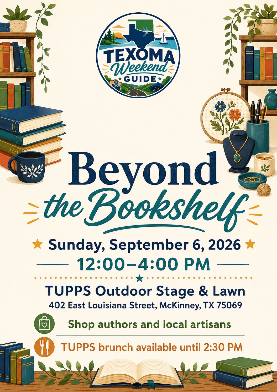 Beyond the Bookshelf flyer