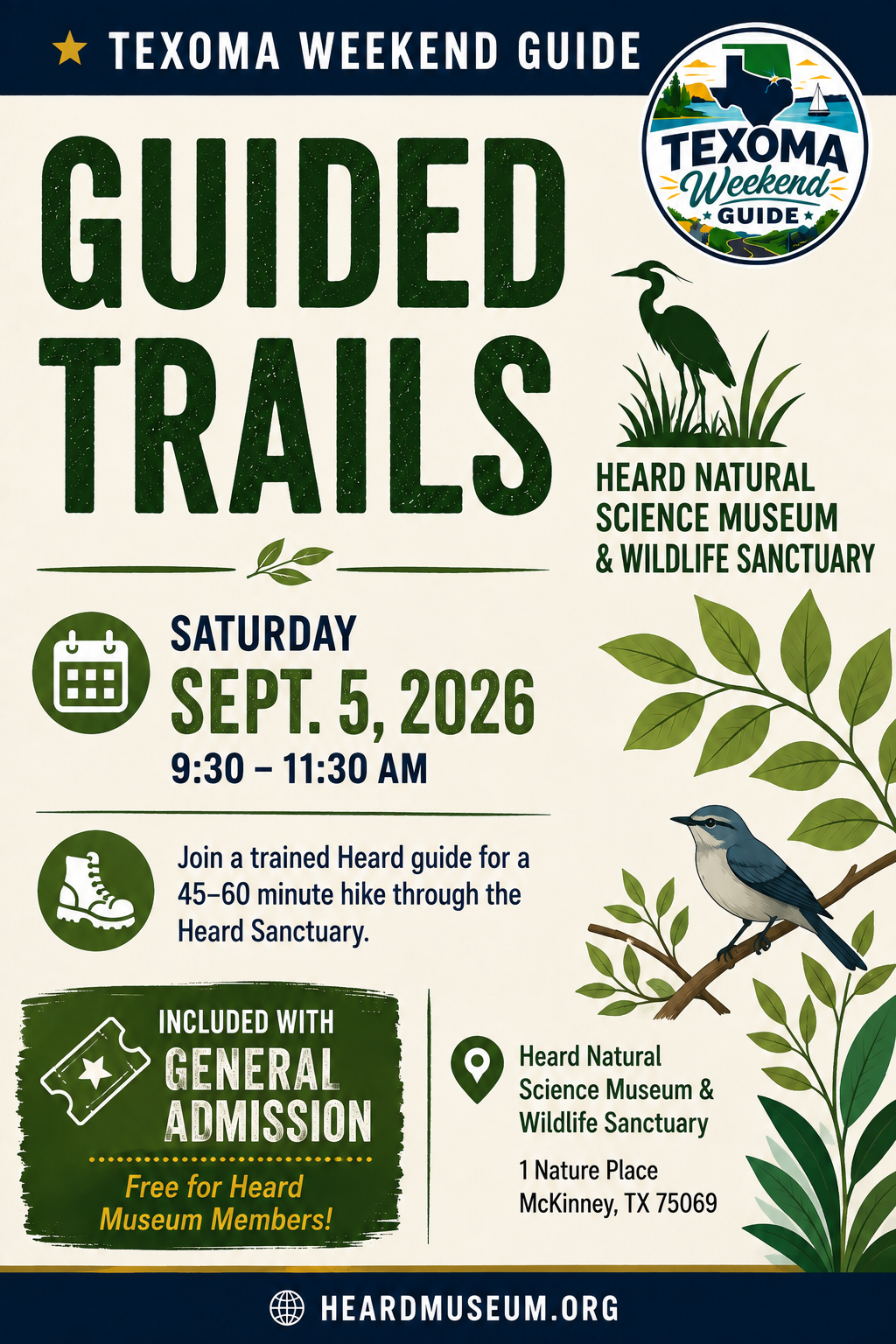 Guided Trails flyer