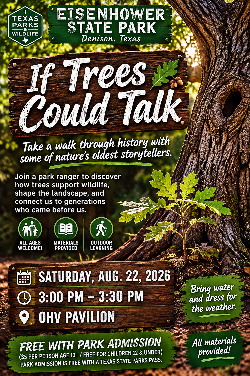 If Trees Could Talk flyer
