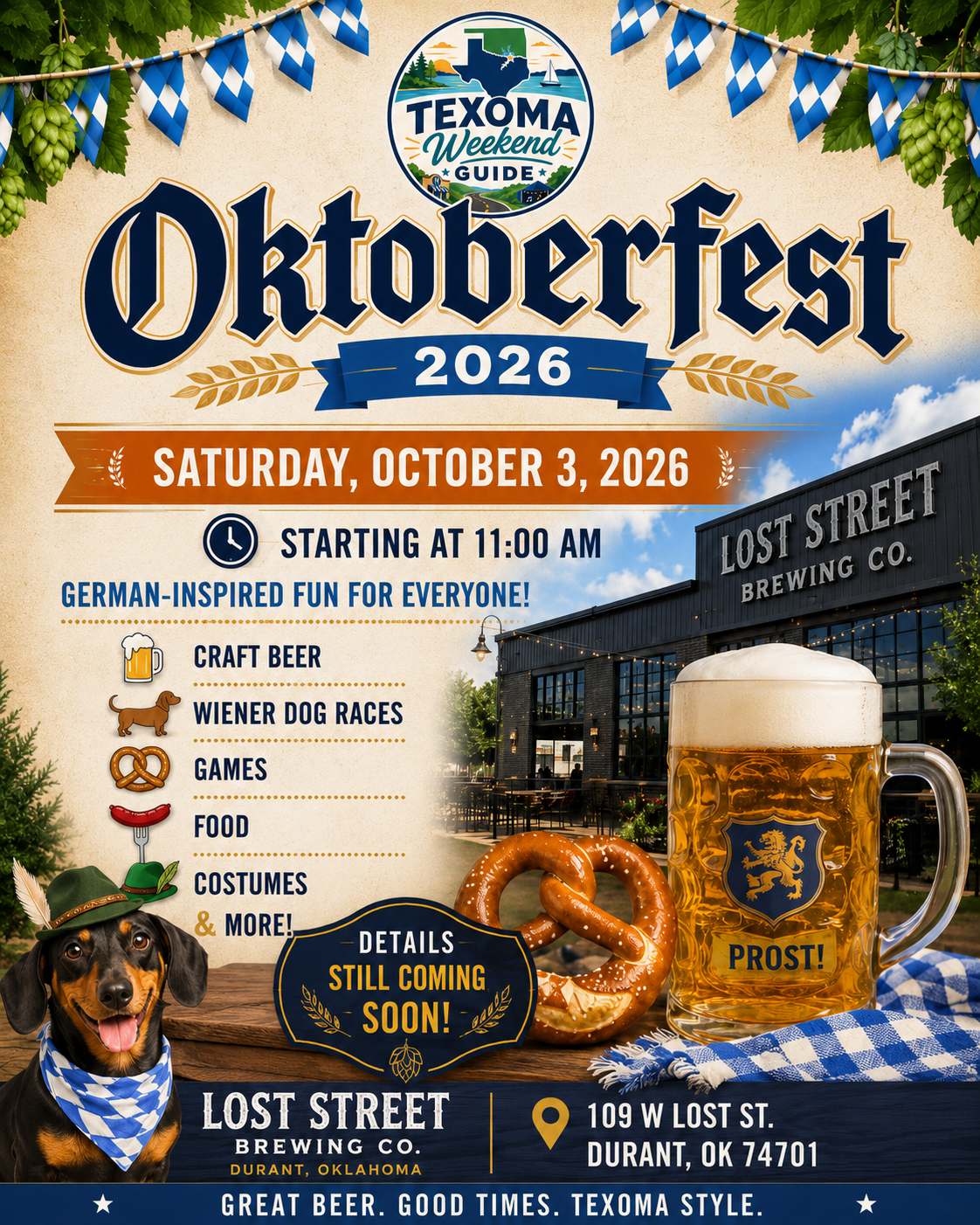 Oktoberfest 2026 flyer
