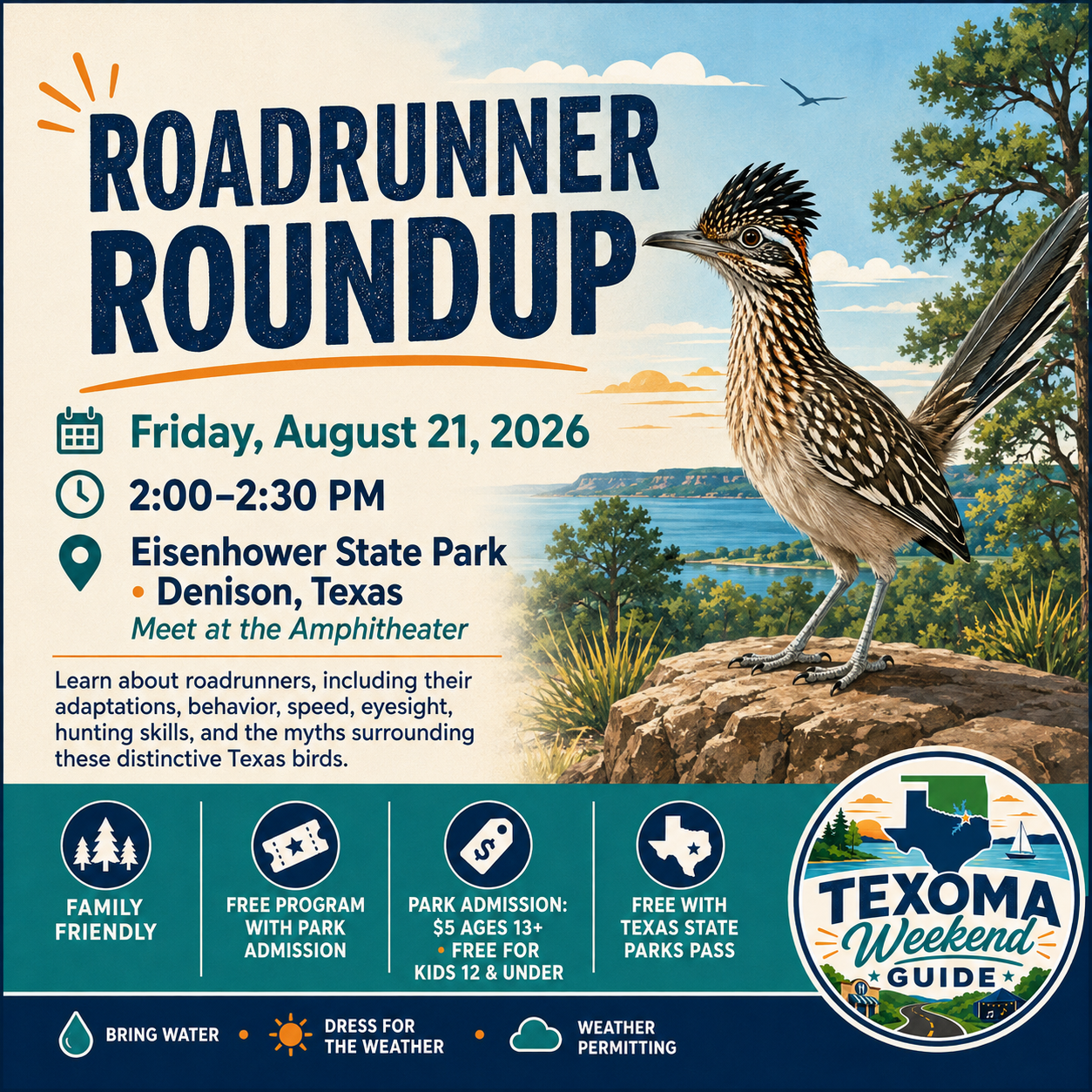 Roadrunner Roundup flyer