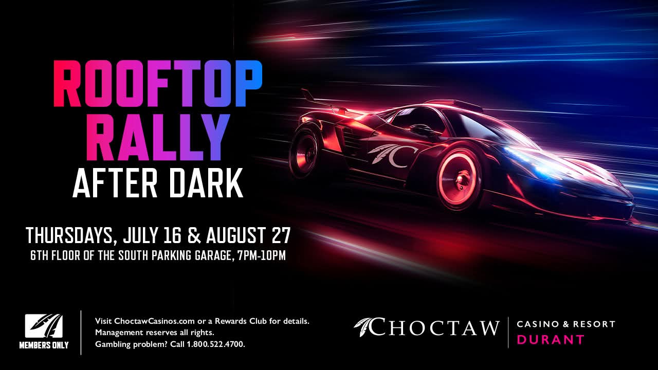 Rooftop Rally After Dark flyer