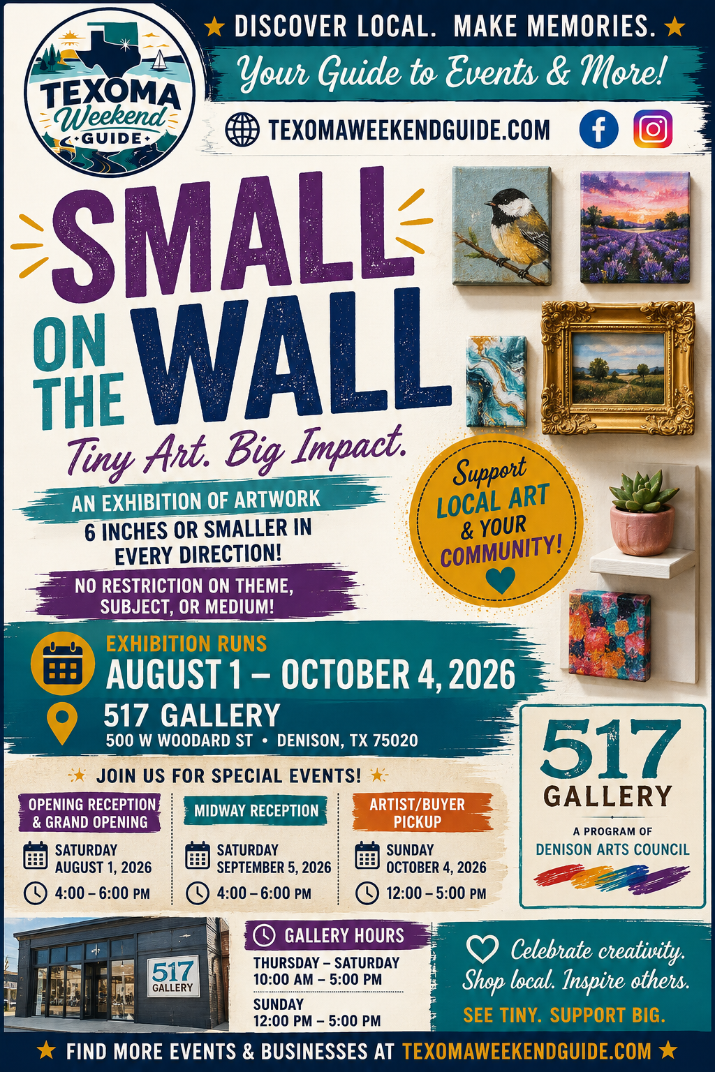 Small on the Wall flyer
